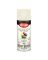 Krylon COLORmaxx K05524007 Spray Paint, Gloss, Ivory, 12 oz, Aerosol Can