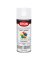 Krylon COLORmaxx K05545007 Spray Paint, Gloss, White, 12 oz, Aerosol Can