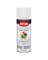 Krylon COLORmaxx K05558007 Spray Paint, Satin, Bright White, 12 oz, Aerosol