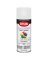 Krylon COLORmaxx K05577007 Spray Paint, Satin, White, 12 oz, Aerosol Can