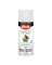 Krylon COLORmaxx K05580007 Spray Paint, Semi-Gloss, White, 12 oz, Aerosol