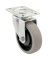 CASTER SWIVEL PLATE TPR 5IN