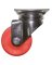 CASTER SWVL POLY CHERRY RD 2IN
