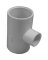 TEE PVC SLIP 1-1/4X1-1/4X1/2