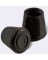 Shepherd Hardware 9763 Furniture Leg Tip, Round, Rubber, Black, 1-1/8 in Dia