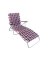 Seasonal Trends AC4012-RED Folding Web Lounge Chair - Red; 66.93 in D; 300