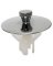 Keeney K826-37 Drain Stopper, Universal, Polished Chrome, For: Most Common