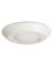 HALO BLD 4 in. White Integrated LED Recessed Ceiling Mount Light Trim at 3000K Soft White,