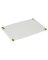 Goodcook Cutting Board, 15 in L, 10 in W, Plastic, White