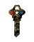 KEY BLANK SC1-15 CAMO STARS