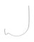 J-HOOK STEEL ZINC PLATED 35LB