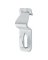 PUSH & HANG ZINC PLATED 10PC