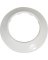 FLANGE SHALLOW WHITE 1-1/2IN