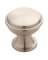 Amerock Westerly Series BP53718G10 Cabinet Knob, 1-3/16 in Projection, Zinc, Satin Nickel