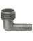 Rain Bird SWGE075S Elbow, 3/4 x 1/2 in Connection, MNPT x Barb, Polyethylene, Black