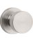 KNOB PASSAGE RND SATIN NICKEL