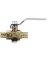 VALVE BALL BRS PEX BARB 1/2IN