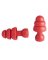 EARPLUG FLANGED BND REPL RED