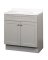 VANITY COMBO SHAKER GRAY 36IN