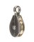 National Hardware N100-335 Pulley, 15/32 in Rope, 125 lb Working Load, 15/32 in L x 1-15/16 in H She