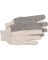 GLOVE COTTON 8 OZ PVC DOTTED L
