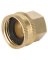 LANDSCAPERS SELECT 1/2" NPT X 3/4" NHT BRASS SWIVEL CONNECTOR