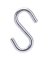 HOOK S STEEL 3IN BRIGHT ZINC
