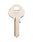 HY-KO 11010M11 Key Blank, Brass, Nickel, For: Master Locks and Padlocks