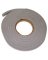 Frost King V445H Foam Tape, 1/2 in W, 10 ft L, 3/8 in Thick, Vinyl, Gray