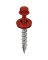 1-1/2" RED RFG SCREW 250PC