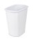 WASTEBASKET RECT WHT 5.5 GAL