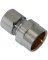 Plumb Pak PP79PCLF Tube Adapter, 1/2 x 3/8 in, Sweat x Compression, Chrome