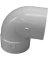 ELBOW 90DEG SHORT ST PVC 6IN
