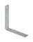 National Hardware 115BC Series N220-228 Corner Brace, 6 in L, 1-1/8 in W,