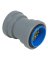 Southwire SIMPush 67599601 Liquidtight Coupling, 1/2 in Push-On, 1.41 in Dia, 2.32 in L, PVC