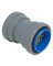 Southwire SIMPush 67599701 Liquidtight Coupling, 3/4 in Push-On, 1.65 in Dia, 2.43 in L, PVC