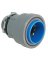 Southwire SIMPush 67599901 Liquidtight Connector, PVC, 1/2 in Push-On