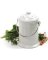 NORPRO 93 Compost Crock, 1 gal Capacity, 5-5/8 in Dia, 7-1/4 in H, Ceramic,