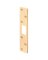 STRIKE DEADBOLT STL 5-7/8IN BP