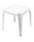 RESIN SIDE TABLE - WHITE