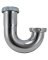 J-BEND SINK TRAP 1-1/2 CHROME