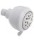 SHOWER HEAD 5FNC WHT 3.35IN