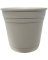12"Taupe Riverl Planter