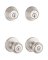 DOOR ENTRY KNOB/DEADBOLT PACK