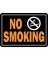 ALUM SIGN 9"X14" NO SMOKING