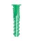 5PK#12-14 GREEN PLST SHLDw/SCREW