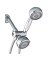 SHOWERHEAD DUAL 5SET PWRSPRAY