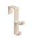 WHT Over Door DBL Hook