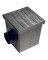 KIT CATCH BASIN BLACK 12X12IN