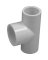TEE PVC SLIP 1/2X1/2X3/4